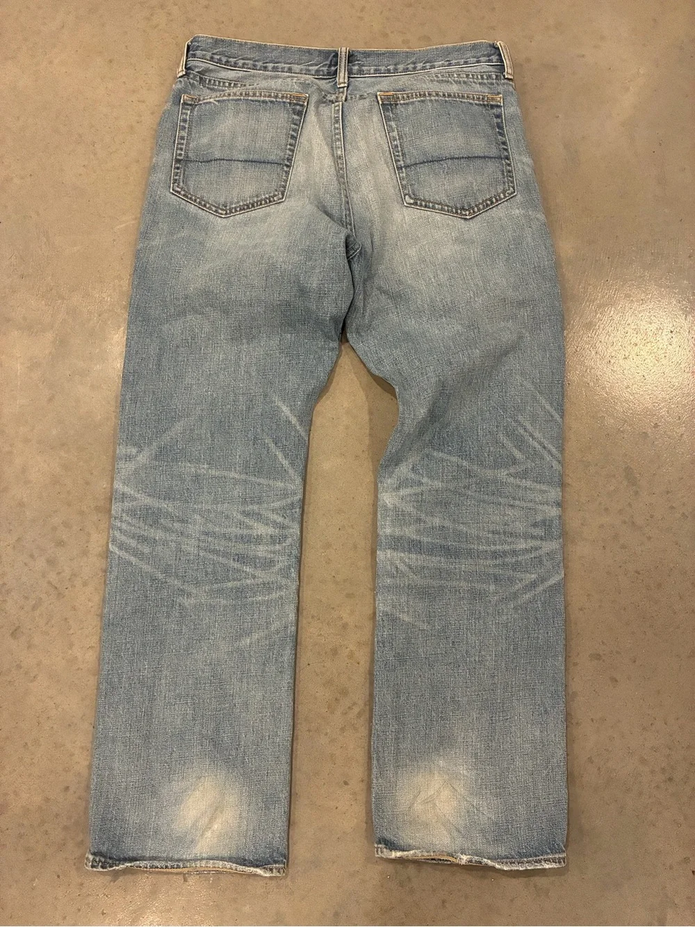 J. Crew Men's Mid Wash Straight Jeans